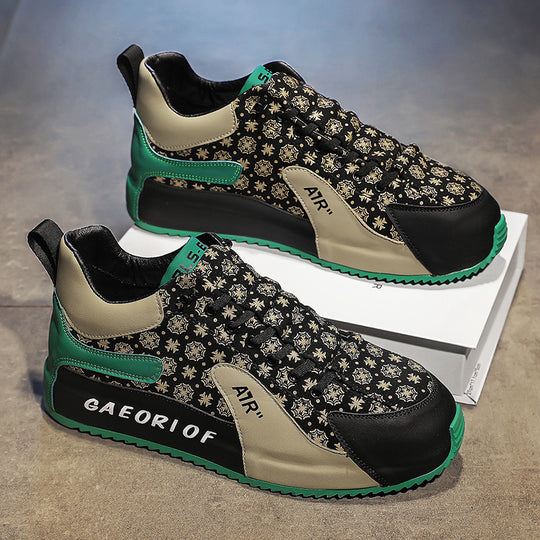 Damen Sneakers mit floralem Design und stoßdämpfendem Komfort EB