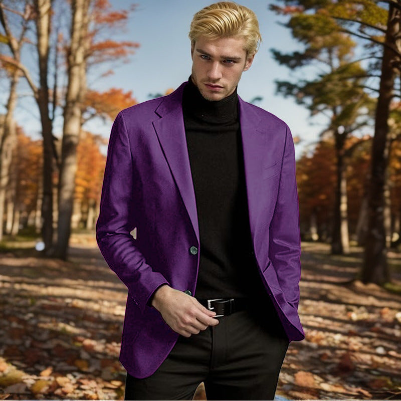 Herren Eleganter Blazer mit stilvollem Schnitt und hochwertigem Material EB