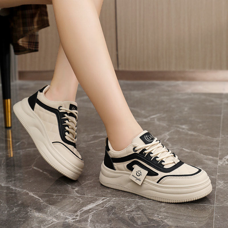 Damen modische Freizeitsneaker mit gepolsterter Sohle und sportlichem Design EB