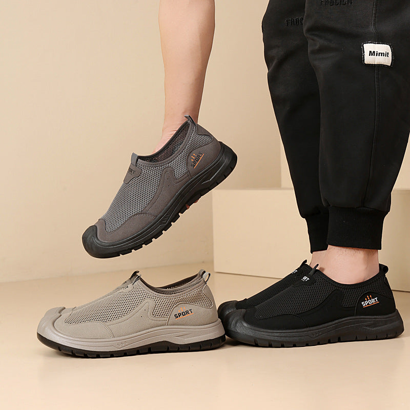 Damen Sportliche Freizeitschuhe mit atmungsaktivem Netzdesign und rutschfester Sohle EB