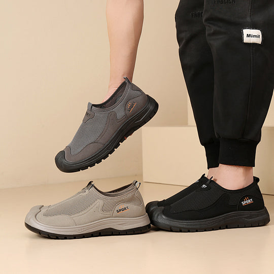 Damen Sportliche Freizeitschuhe mit atmungsaktivem Netzdesign und rutschfester Sohle EB