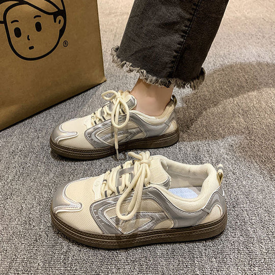 Damen Sneakers aus atmungsaktivem Mesh mit stoßdämpfender Sohle EB