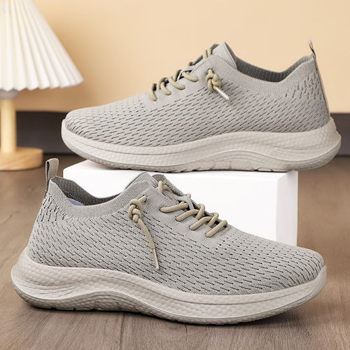 Damen Bequeme und atmungsaktive Laufschuhe mit elastischem Mesh-Obermaterial EB