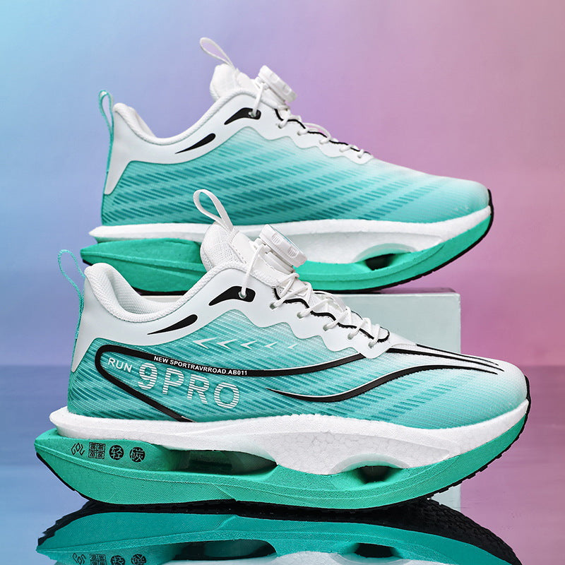 Damen Sportliche Schnürschuhe mit innovativer Dämpfungstechnologie und atmungsaktivem Obermaterial EB