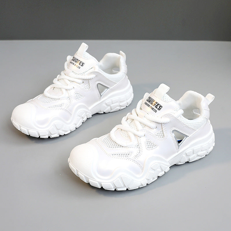 Damen Sportliche Sneaker mit reflektierendem Obermaterial und dämpfender Sohle EB
