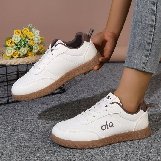 Damen Komfortable Freizeitsneaker mit atmungsaktiver Oberfläche und rutschfester Sohle EB