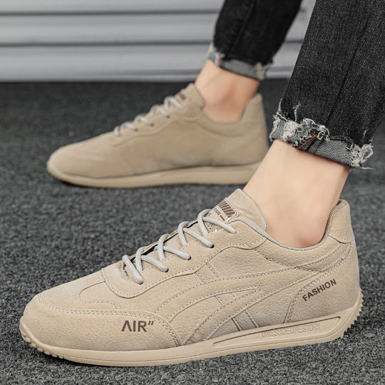 Damen Sportliche Sneakers aus weichem Wildleder mit atmungsaktiver Sohle EB