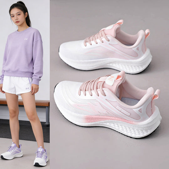 Damen Hochwertige Laufschuhe mit atmungsaktivem Mesh-Obermaterial und gepolsterter Sohle EB