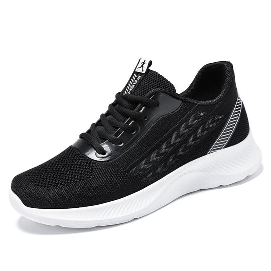 Damen Atmungsaktive Sport Sneakers mit flexiblem Strickdesign EB