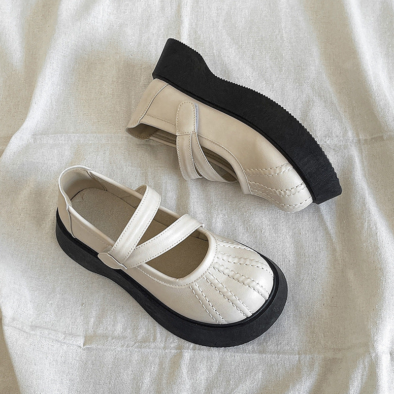 Damen Komfortable Riemchen-Slipper mit strukturiertem Obermaterial und dämpfendem Fußbett EB
