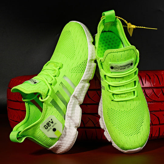 Damen Leichte und atmungsaktive Freizeitsneaker mit Flex-Sohle EB