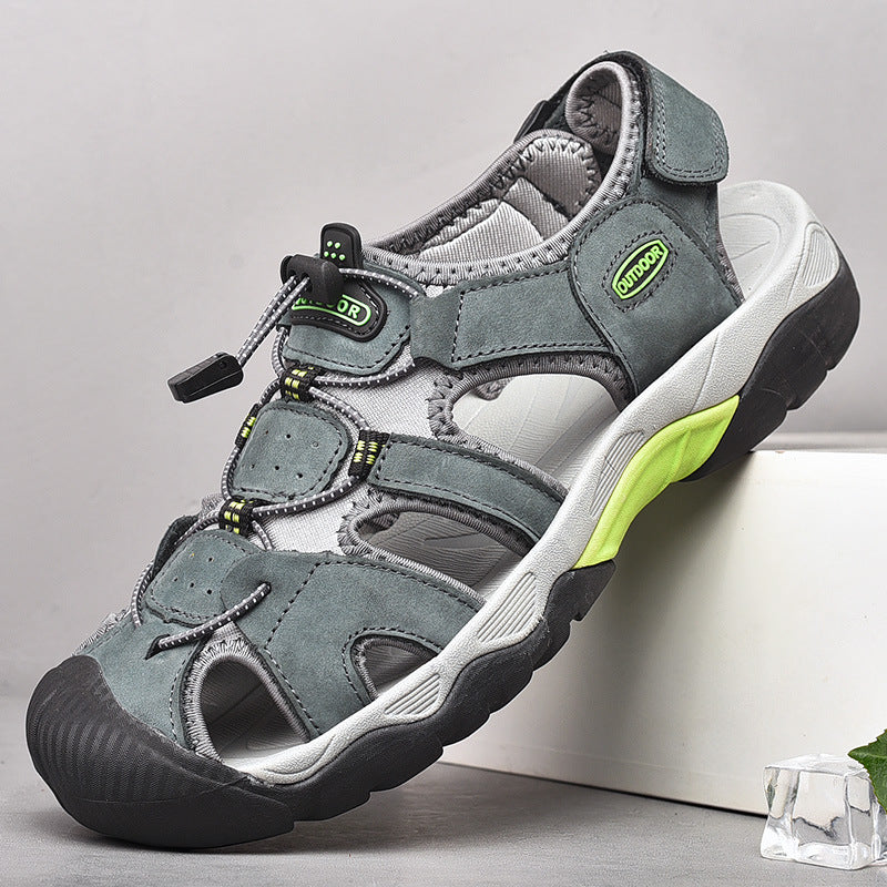 Damen Sportliche Freizeitsandalen mit schnellschnürbarem System und rutschfester Sohle EB