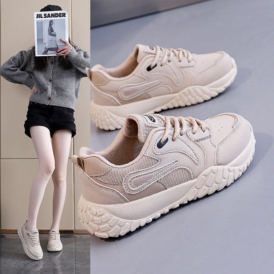 Damen Sportliche Sneakers mit innovativem Dämpfungssystem und robustem Profil EB