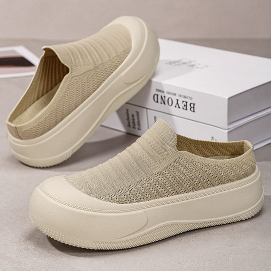 Damen Atmungsaktive Slip-On Clogs mit flexiblem Obermaterial EB
