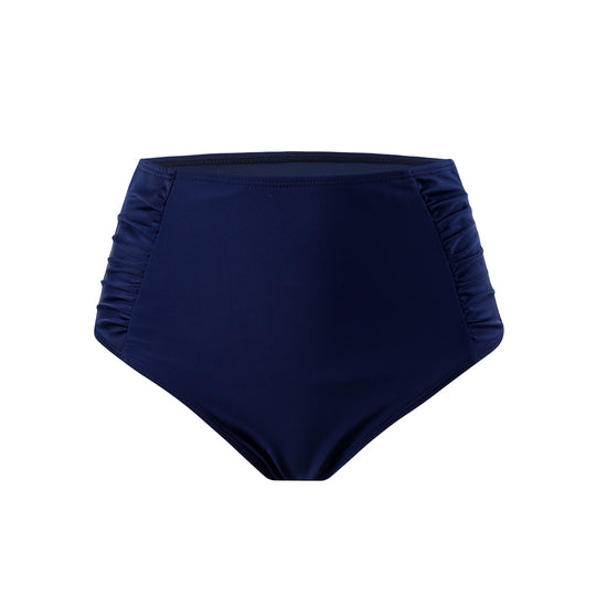 Damen Hoch geschnittener Bikini-Hosen mit Rüschendetails EB