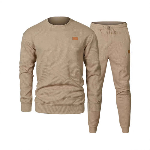 Damen Sportliches Freizeit-Set mit strukturiertem Design EB