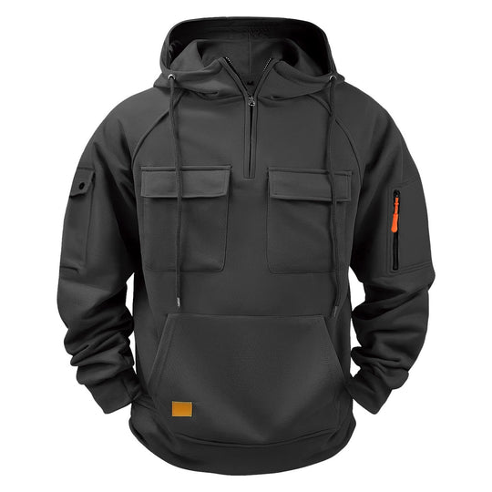 Herren Alltags-Hoodie mit praktischen Taschen EB