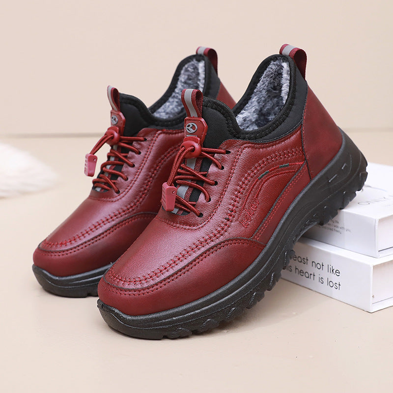 Damen Sportliche und komfortable Wander-Sneaker mit wärmendem Innenfutter EB