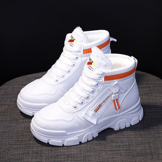 Damen Isolierte Winterstiefel mit rutschfester Sohle und warmem Innenfutter EB