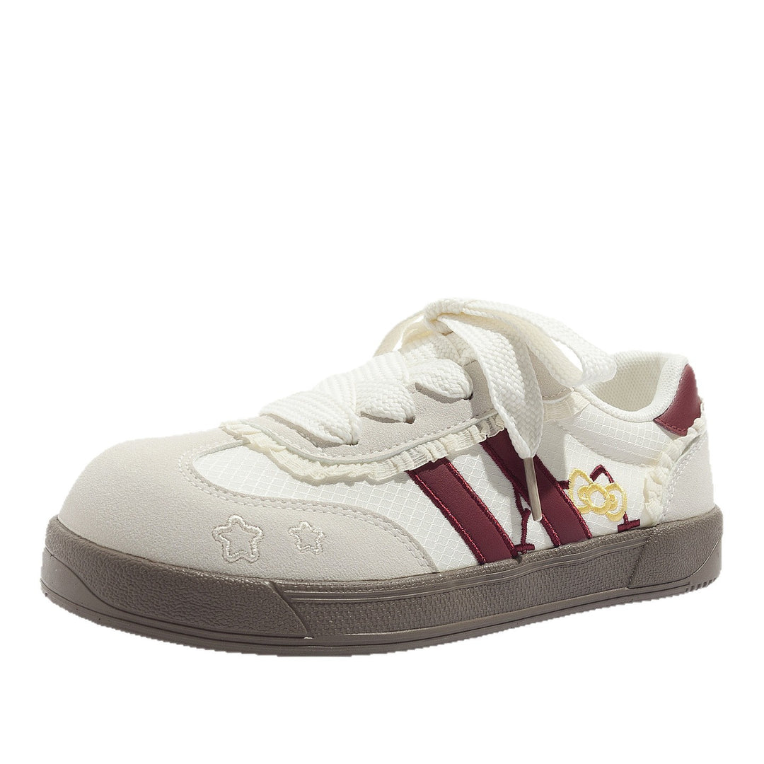 Damen Sportliche Sneaker mit verspieltem Design und einzigartigen Applikationen EB