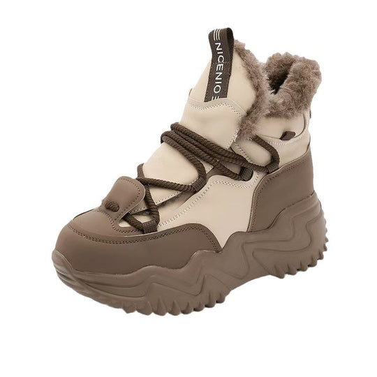 Damen Winter Sneaker mit kuscheligem Futter und ergonomischer Sohle EB