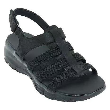 Damen Sportliche und bequeme Sandalen mit verstellbaren Riemen EB
