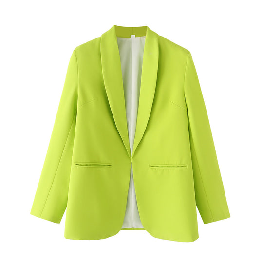 Damen eleganter Blazer mit modernem Schnitt und praktischen Taschen EB