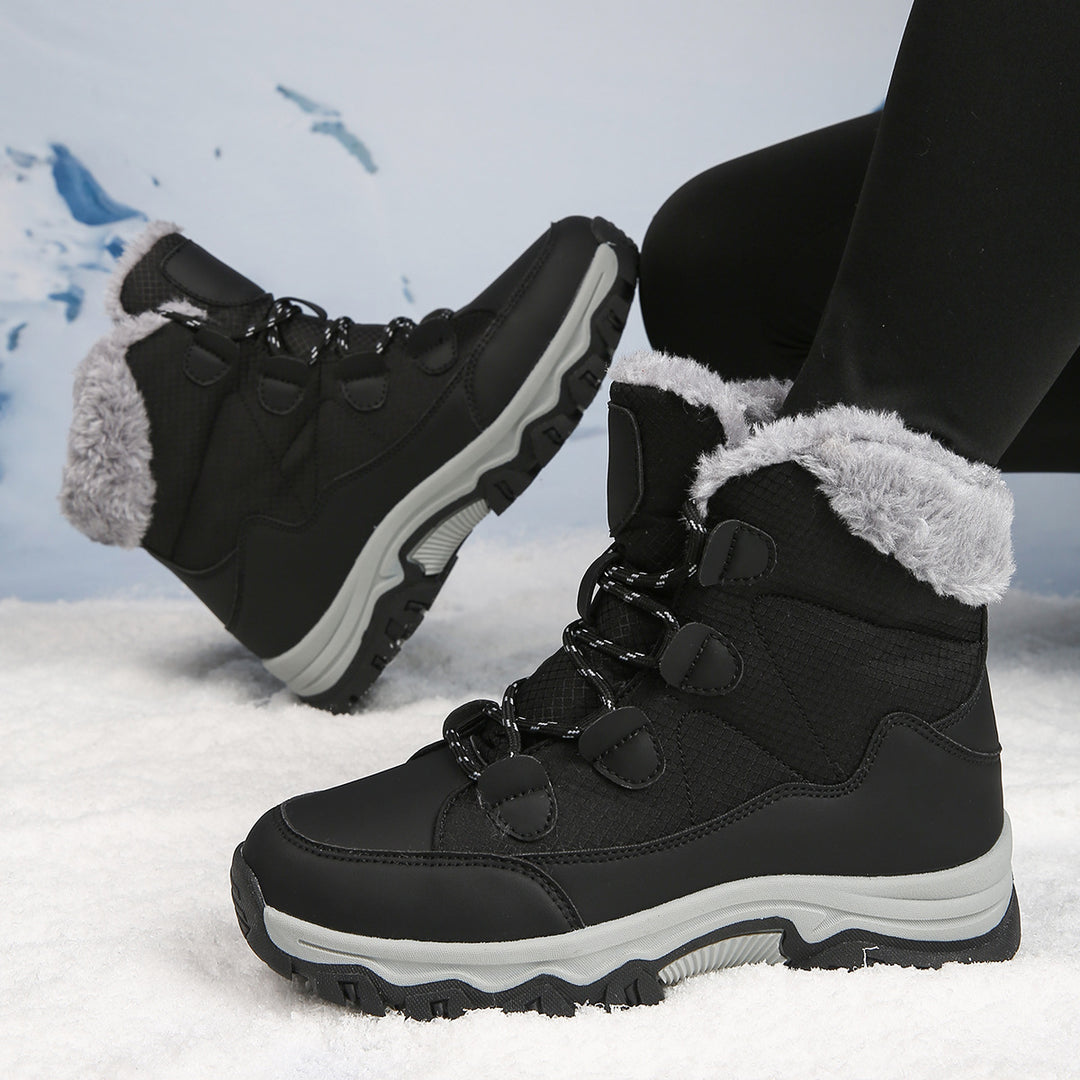 Damen Thermo-Winterstiefel mit isolierendem Futter und rutschfester Sohle EB