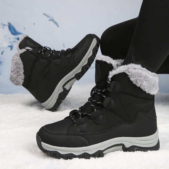 Damen Thermo-Winterstiefel mit isolierendem Futter und rutschfester Sohle EB