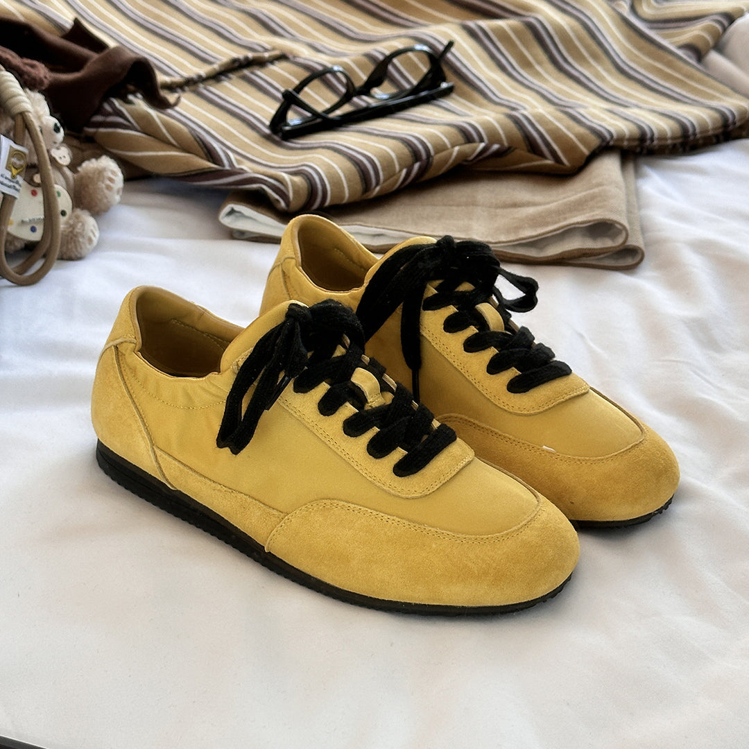 Damen Modische Sneakers im dynamischen Farbdesign mit atmungsaktiven Materialien EB