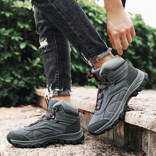 Damen Hochwertige Wanderschuhe mit rutschfester Profilsohle EB