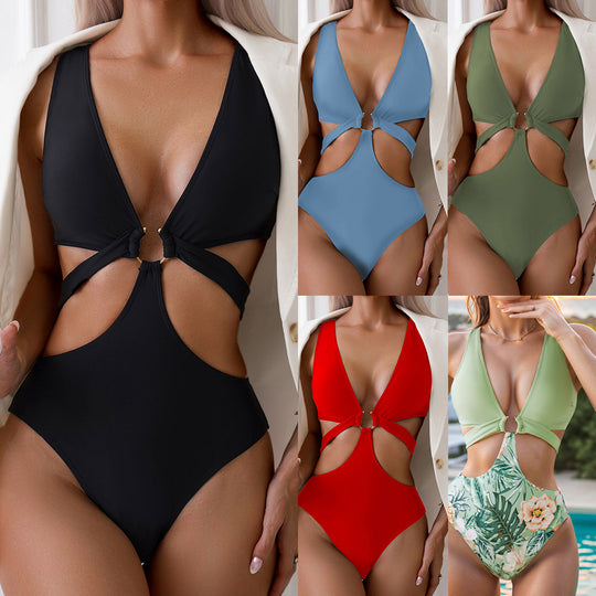Damen Designer Badeanzug EB