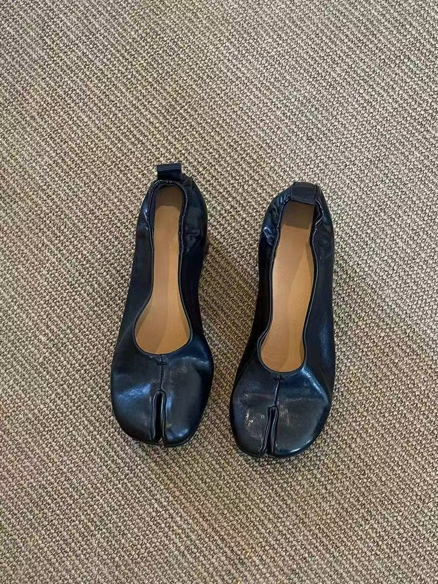 Damen Komfortable Ballerinas mit elastischem Riemendesign und modischen Akzenten EB
