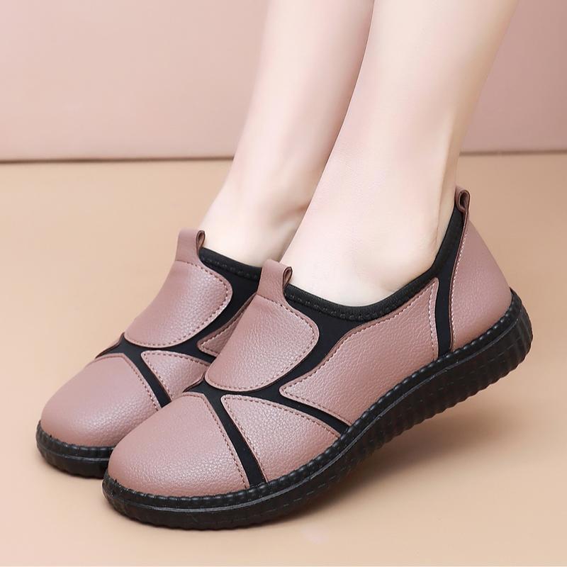 Damen Slip-On Schuhe mit elastischem Einstiegsdesign und rutschfester Sohle EB