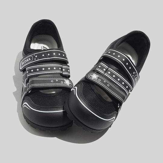 Damen Sportliche Riemensandalen mit atmungsaktiver Mesh-Oberfläche und rutschfester Sohle EB
