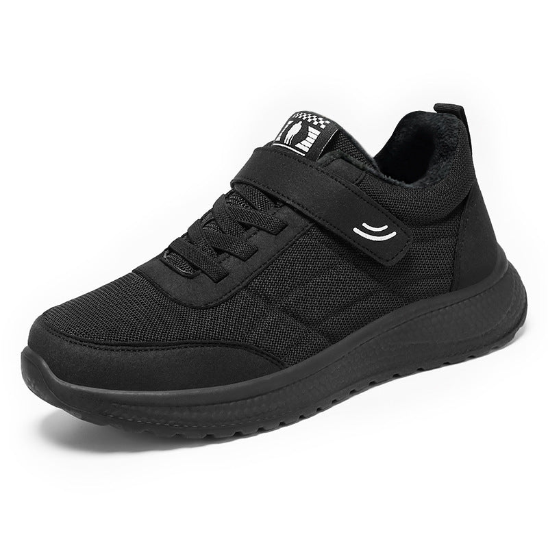 Damen sportliche Sneaker mit praktischem Klettverschluss und rutschfester Sohle EB