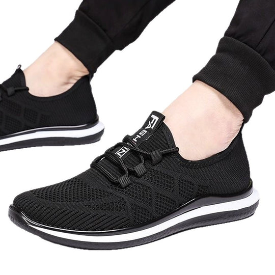 Damen Sportliche Laufsneaker mit innovativem Obermaterial und flexibler Sohle EB