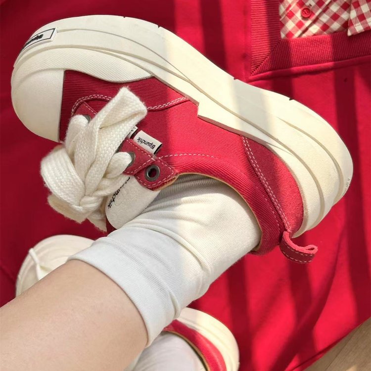 Damen Plateau-Sneaker mit modischem Design und großzügiger Dämpfung EB
