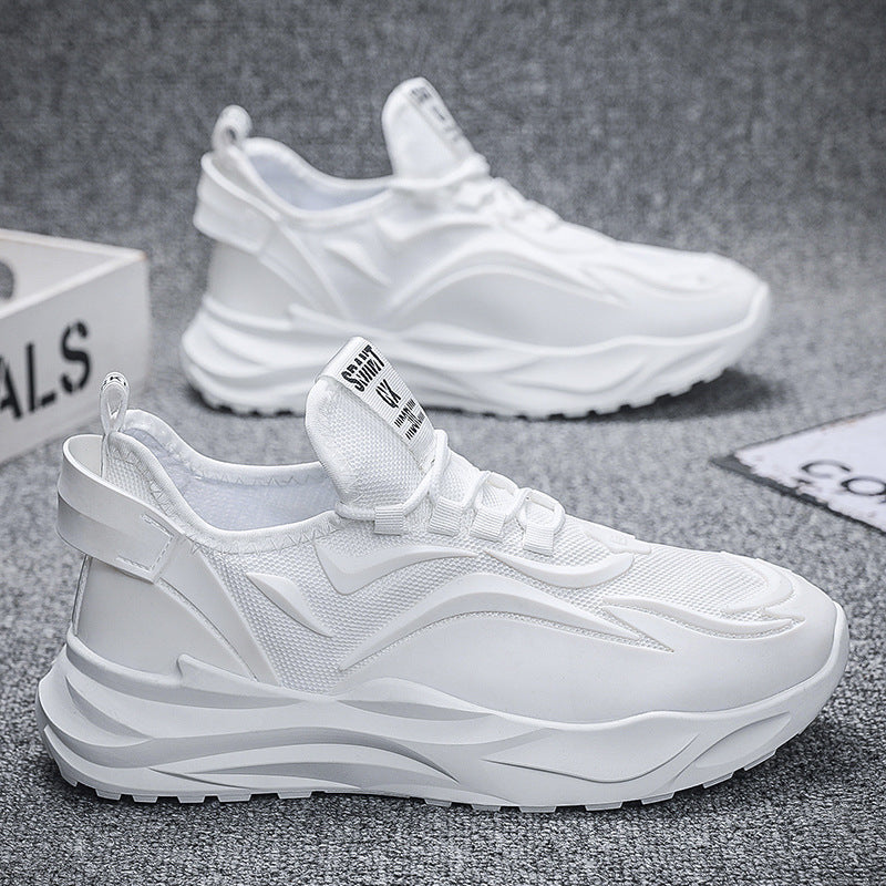 Damen Sportliche Lifestyle-Sneaker mit atmungsaktiver Mesh-Konstruktion und dämpfender Sohle EB
