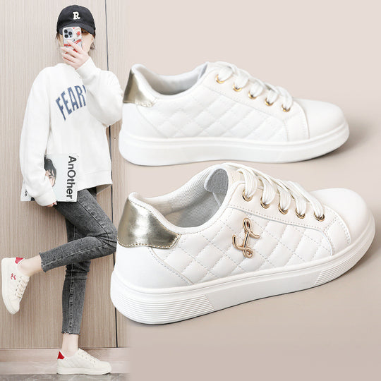 Damen Sneaker mit komfortablem Fleece-Futter und modischen Akzenten EB