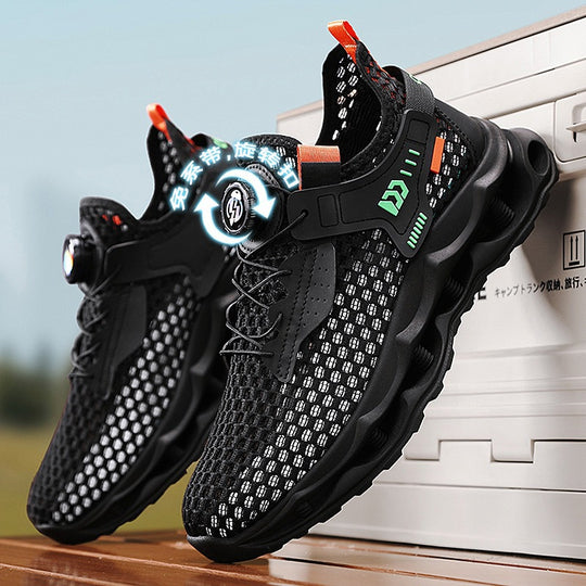 Damen atmungsaktive Laufschuhe mit innovativem Boa-Schnürsystem EB