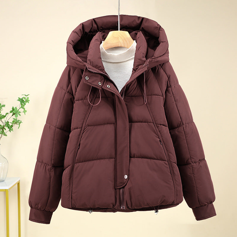 Damen hochwertige wattierte Funktionsjacke mit Kapuze und isolierenden Einsätzen EB