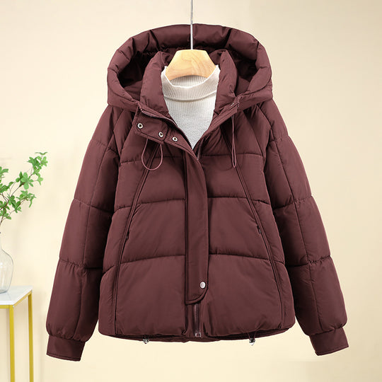 Damen hochwertige wattierte Funktionsjacke mit Kapuze und isolierenden Einsätzen EB