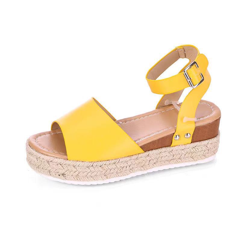 Damen Espadrille Sandalen mit verstellbarem Riemen EB