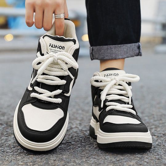 Damen Bequeme Sneaker mit robustem Profil und dämpfender Sohle EB