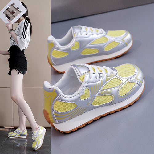 Damen Lauf-Sneaker mit innovative Netzstruktur und rutschfester Sohle EB