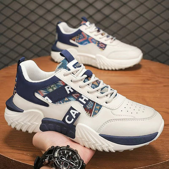 Damen Sportliche Lifestyle Sneakers mit innovativer Oberflächenstruktur und rutschfester Sohle EB