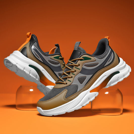 Damen Sportliche Hybrid-Sneaker mit atmungsaktiver Netzstruktur und dämpfender Sohle EB