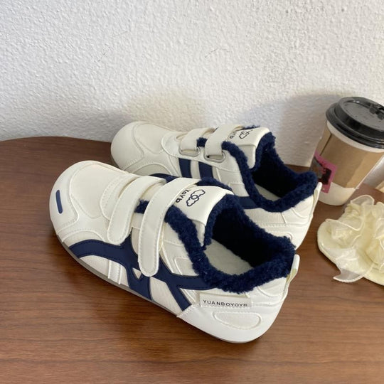 Damen Modische Sneaker mit kuscheligem Innenfutter EB