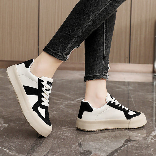Damen modische Sneaker mit hochwertigem Wildleder und atmungsaktivem Mesh-Obermaterial EB